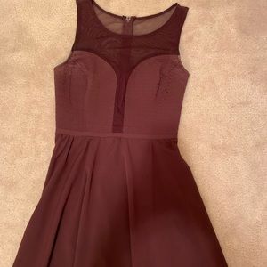 Dynamite Burgundy Dress